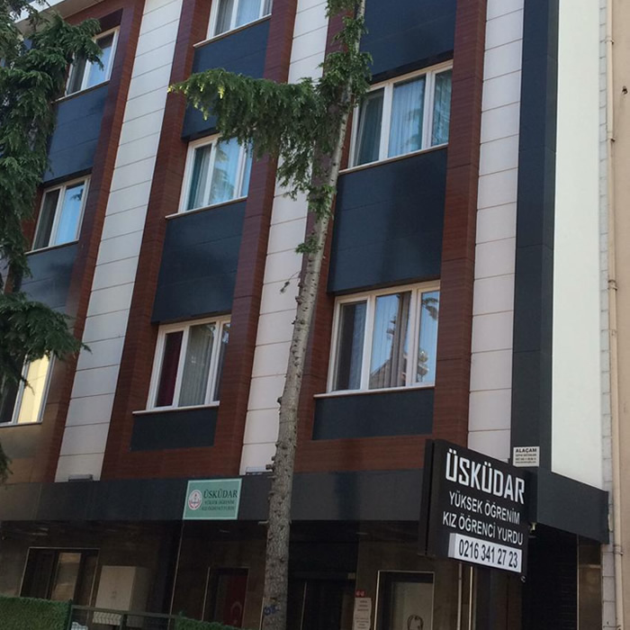 Üsküdar Yüksek Öğretim Kız Öğrenci Yurdu Binamız 